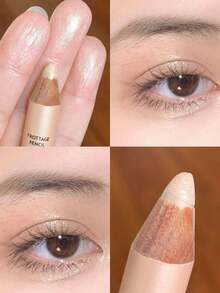 Too Cool for School Artclass No.1 Shiny Linen Color Matte Eyeliner Pencil, Creamy Powder Texture, Lightweight Application, Buildable, Long-Lasting & Smudge-Proof, Breathable High Pigment, Skin-Friendly Formula, Twist-Up Precise Tip, 1.1g/0.03oz, Korean Makeup - #1 - View 4