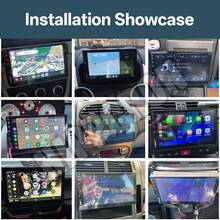 Reproductor de coche MP5 de un solo DIN, compatible con CarPlay inalámbrico y Android Auto, pantalla táctil HD de 7 pulgadas, Bluetooth, estéreo, alimentación de 12V, radio FM, interfaz ISO, entrada AUX, ranura para tarjeta SD, puerto USB, con/sin cámara - Negro - Ver 10