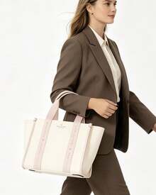 Kate Spade Túi xách nữ KS Kip dung tích lớn, tay cầm phía trên, dây đeo rộng. - Màu be - Xem 4