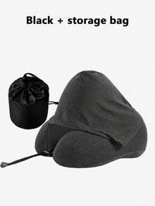 Almohada de cuello ajustable, material de fibra de poliéster, lavable, opciones de multicolor, adecuada para viajes en coche y uso al aire libre, soporte cómodo para el cuello - Multicolor - Ver 10