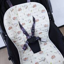 1pc Baby Stroller Pad, Thin All-Season Universal Stroller Cushion - Multicolor - View 6