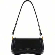Sac bandoulière pour femme - Noir - Voir 6