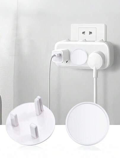 10 piezas de tapas de enchufe de plástico blanco - Accesorios para electrodomésticos del hogar, dispositivo de protección de infantil, enchufes a prueba de bebés para tomas eléctricas