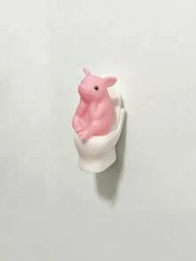 趣味十足的小猪浴室装饰品，可爱的树脂小猪摆件，适用于卫生间、梳妆台、浴室柜，也可作为客厅装饰，是送给爱猪人士的独特趣味礼物。 - A - 查看 10