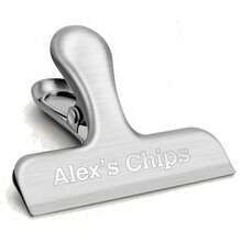 Personalized Potato Chip Clip, Customized Gift For Kitchen & Food Lovers, Mother's Day, Birthday, Housewarming For Her, Him, Mom, Dad - Multicolor - View 2