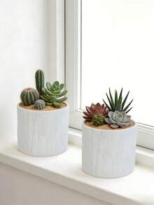 Chậu trồng cây bằng nhựa giả vỏ cây, thích hợp sử dụng trong nhà và ngoài trời, thiết kế cổ điển cho cây nhỏ, chậu trồng cây cảnh, chậu cây trong nhà, chậu cây bền, chậu cây trong nhà, chậu cây ngoài trời, chậu hoa trong nhà, chậu cây, chậu hoa, chậu hoa trồng cây trong nhà, chậu bonsai, chậu cây trong nhà, Ngày lễ tình nhân, Lễ Phục sinh - A - Xem 16