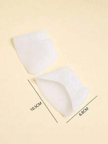 1 Paar atmungsaktive Silikon Fußkissen Pads, rutschfeste stoßabsorbierende Vorfuß Einlegesohlen, Silikon Halbsohlen, atmungsaktive und elastische Schuheinlagen, Fußschutzpads. Geeignet für Damen und Herren Vorfußpolsterung, Zehentrenner, Fußpflege, Outdoor, Reisen, Reisezubehör, High Heels, Zehenschutz. - Mehrfarbig - Übersicht 3