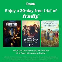Roku Streamer Plus - 4K & HDR Roku Streaming Device For TV With Voice Remote - Free & Live TV - Black (2025) - 黑色 - 查看 6
