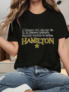 Women T-Shirts - Black - View 7