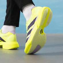 adidas Adizero Adios Pro 4 舒適柔軟 超輕 碳柱 馬拉松競速跑步鞋 男款 黃色 - 黃色 - 查看 3