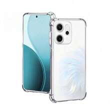 Funda para Teléfono - Adecuada para OPPO Reno 14 Pro 5G, Funda de TPU Transparente y Fácil de Instalar, Funda Transparente Antigolpes para Oppo Reno 13 Pro Reno 14 F - transparente - Ver 7