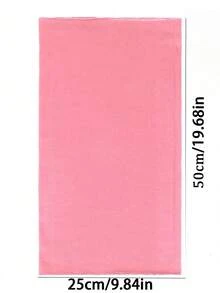 1pc Lightweight Breathable Solid Color Neck Gaiter - Breathable Sun Protection Face Mask, Suitable For Cycling, Off-Road Cycling And Other Outdoor Sports - Pink - View 2