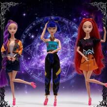 1件K-POP，Rumii Miraa和Zoey的乙烯基人偶玩具，可收藏的K-POP偶像可动人偶，可爱角色，粉丝趣味之选，K-POP周边礼品 - 彩色 - 查看 2