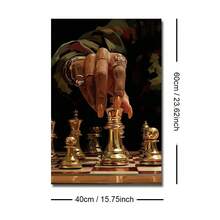 1/3pcs Set Unframed African Woman Playing Chess 8 Balls Fashion Canvas Poster Luxury Afrocentric Wall Art Print Aesthetic Decor Painting For Dorm,Living Room,Bedroom,Modern Home Decoration - A - View 16