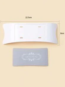 1 miếng đệm tay silicon chống trơn trượt và có thể giặt được dùng cho dụng cụ làm móng nghệ thuật - trắng - Xem 3