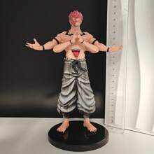 1 pieza Figura de anime Sukuna: Rey Maldito Yuji Itadori de dos caras, nueva llegada 2026, caliente, decoración de escritorio, figura coleccionable, regalo perfecto para cumpleaños/festividades - Multicolor - Ver 4
