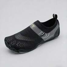 Unisex Outdoor Hiking Water Shoes, Breathable Quick-Drying Beach Fitness Casual Fishing Anti-Slip Wading Shoes - Black - View 1