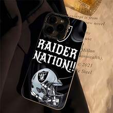 Funda para teléfono Raider Nation, compatible con Samsung, Apple, VIVO, OPPO, , Transsion, ,  y Honor. Fabricada en TPU, ofrece protección a prueba de golpes y caídas. Un regalo ideal para familiares y amigos. - La luz de luna blanca - Ver 2