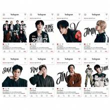 8PCS "ARIRANG" Instagra Style Photocards, Featuring RM, Jin, J-Hope, Jimin, V, Perfect For ARMY Fans, K-POP Social Media Aesthetic Cards For Decoration & Collection - Multicolor - View 5