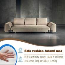 1pc High Density Foam Sofa Support Cushion, Suitable For Sagging Sofa And Chair Replacement Pad, Applicable For Living Room, Office And Tatami - Multicolor - View 4