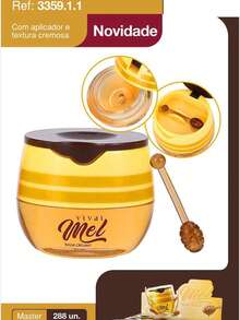 Balm Creamy Mel Hidratação Intensa Para Pele Seca Vivai 3359.1.1 - Mel - Visão 5