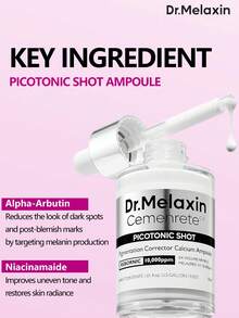Dr.Melaxin Cemenrete Picotonic 钙质紧致精华液，30毫升/1.01液盎司，提升胶原蛋白密度，均匀肤色，淡化色斑，抗衰老 - 30毫升 - 查看 7