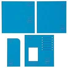Roper Wallet Acrylic Template Set By Maker's Leather Supply Blue - 如圖所示 - 查看 4