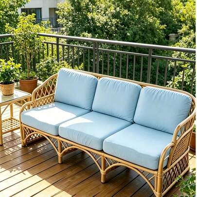 1 pieza Funda de cojín de sofá de seda de leche de unicolor para exteriores de verano, con alta elasticidad, a prueba de polvo, extraíble y lavable, diseño minimalista y moderno, adecuada para jardín, balcón, patio, dormitorio, sala de estar