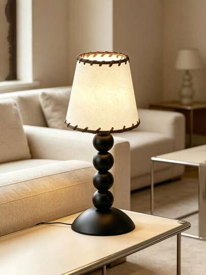 1pc USB Powered Minimalist Desk Lamp, Modern Retro Style High-End Decorative Lamp, Suitable For Bedroom Bedside, Room Desk