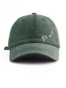 1pc Washed Casual Baseball Cap With Cute 4 Sea Turtle Design, Fashionable & Versatile, Sun Protection, Suitable For Outdoor Sports, Adventure, Beach Vacation, Unisex Unisex Cowboy Hats, Men's Cowboy Hats, Women's Cowboy Hats, Men's Washed Caps, Sun Hats, Adjustable Hats, Women's Sun Hats, Women's Baseball Caps, Women's Washed Caps, Men's Sun Hats, Unisex Baseball Caps, Women's Berets, Men's Baseball Caps, Women's Sun Hats, Washed Baseball Caps, Women's Hats, Women's Summer Hats, Women's Elegant Casual Hats, Women's Graduation Caps, Women's Trucker Hats, Y2K Hats, Adult Hats, Adjustable Hats, Baseball Caps - 天藍色 - 查看 8