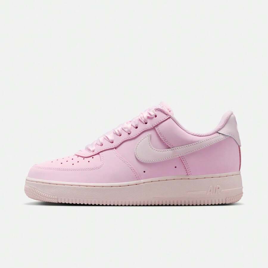 Nike Giày thể thao nữ W Air Force 1 Retro Premium Casual, cổ thấp, mã sản phẩm IR0871-600 - Hồng - Xem 1