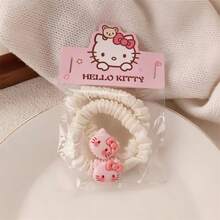 SANRIO 12个/6个三丽鸥Hello Kitty可爱树脂塑料卡通发夹套装，彩色混合公主风发饰，可爱卡通主题发夹 - KT - 查看 9