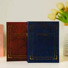 1 Album ảnh giả da mạ vàng, đựng ảnh 4"x6", 100 ngăn, album tự làm thủ công. Món quà sinh nhật hoàn hảo cho phụ nữ và các bà mẹ. - Nhiều màu - Xem 3