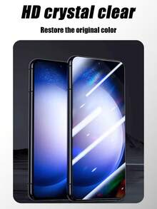3pcs - Clear Screen Protector, Made Of Soft And Smooth Material, Prevents Scratches And Fingerprints, With Daily Water-Resistant Function, Suitable For Office, Home, Cafe And Other Indoor/Outdoor Scenarios, A Practical Choice To Protect And Maintain The Screen - Clear - View 6