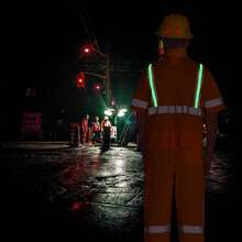 Pink Reflective Safety Vest For Women, Working Safety Gear With Strips, High Visibility Work Vest For Construction, Medium - 橘色短網眼衫 - 查看 2