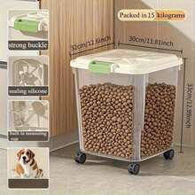 Pet Food Storage & Scoops - 15公斤 - 查看 2