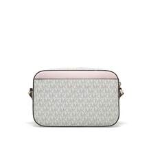 Michael Kors Jet Set Item Printed Women's Single Shoulder Crossbody Bag 35S1GTTC9B PWD BLSH MLT - 香草色配粉紅35S1GTTC9B PWD BLSH MLT - 查看 4