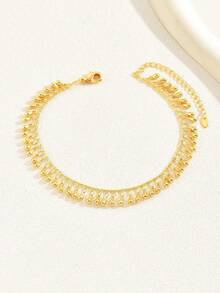 Women Ball Charm Anklet Holiday Style - 金色 - 查看 2