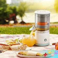 LÈRFM Multifunctional Juicer, Automatic Home Juicer, Separate Portable Orange Juice Cup, USB Charging, Detachable Design, Button Control - Perfect For Enjoying Fresh Juice At Home - White - View 8
