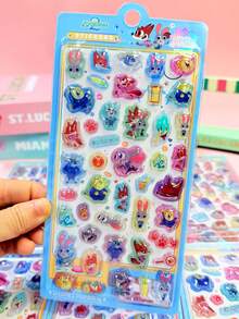 Disney Bộ sticker 3D/tự làm hình động vật thành phố, sticker 3D dập nổi dạng rời, sticker hình kẹo chảy, sticker sách vui nhộn, sticker dập nổi có họa tiết, sticker hoạt hình dễ thương, sticker dập nổi 3D dày dặn với hiệu ứng 3D mạnh mẽ, sticker ghép hình thủ công dùng để trang trí nhật ký, hộp bút chì, phong bì, hộp quà, khung ảnh. - Nhiều màu - Xem 16