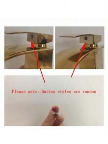 黑色高款面盆龙头，现代方形水槽龙头，带冷热水混合阀，单把手浴室厨房水槽龙头，防锈易清洁，适用于大多数标准水槽 - 彩色 - 查看 9