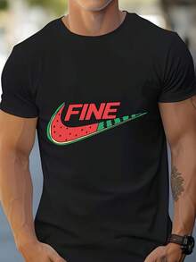 Men T-Shirts - Black - View 6
