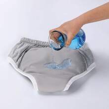 2pcs Reusable Leak-Proof Underwear - Comfortable Noiseless, Solid Color, Suitable For Household Use, Easy To Clean And Maintain, Good Absorbency Adult Functional Underwear | Soft And Comfortable Texture - View 6