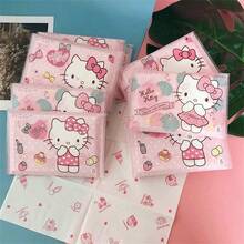 SANRIO 三丽鸥9张装精致肉桂卷手帕纸，可爱Hello Kitty印花雪纺纸，便携卡通图案手帕纸，亲爱的卡通印花手帕纸，钱包式便携小包手帕纸/厕纸，非常适合工作、春夏假期、毕业季、旅行、生日礼物、婚礼、节日派对和其他场合。 - 卡通 - 查看 11