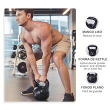 HOMCOM Suporte para barra de musculação - Preto - Ver 7