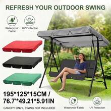 UV Sun Protection Replacement Shade 195x125cm – Cradle Top Canopy For Outdoor Garden Terrace Patio Furniture Accessories - Multicolor - View 2