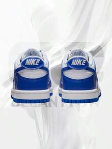Nike Dunk Low White Hyper Royal (GS)– Order Sneakers– Shoes For Women - Vintage-Spring & Summer-Inspired Running Shoes, Shock-Absorbing Comfort, Gym To Streetwear Casual Wear -Mother's Day Gifts-Father's Day Gift-FB9109 131 - Trắng/Siêu hoàng gia/Siêu hoàng gia - Xem 4