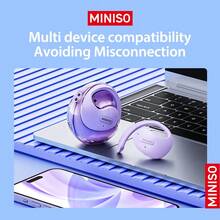 MINISO X15 Pro Translation Headphone Wireless BT5.4 OWS Sport Headsets Noise Reduction Earhook Open Ear Clip Multi Language Real Time Translation Earphone with Mic - 查看 5