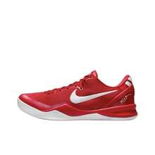 Nike Kobe 8 Protro "University Red" Round Toe Lace-Up Mesh Low-Top Basketball Shoes Unisex Red - HF9550-600 - View 8