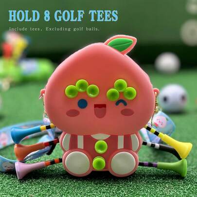 Juego de bolsa de golf, incluye soporte para pelotas de golf, accesorios para bolsa de golf, colgante para bolsa de golf, bolsa de golf, accesorios de golf, soporte para tees de golf, adecuado para almacenar y transportar pelotas de golf juntas